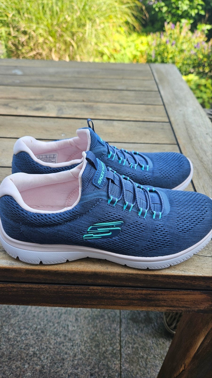 skechers sneakers blauw 38, Ophalen, Nieuw, Blauw, Sneakers of Gympen