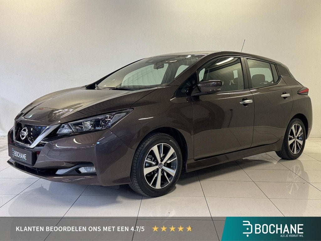 Nissan LEAF Acenta 40 kWh | Camera | Navigatie | SOH 91% |, Auto's, Nissan, Stof, Gebruikt, Huisgarantie, Origineel Nederlands