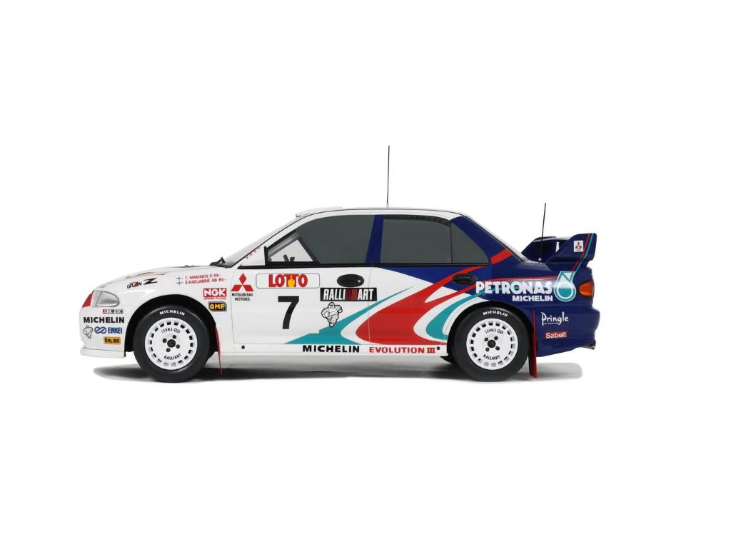Mitsubishi Lancer Evo III Rally Australia '96 1/18 OTTO 475, Verzenden, Nieuw, Auto, OttOMobile