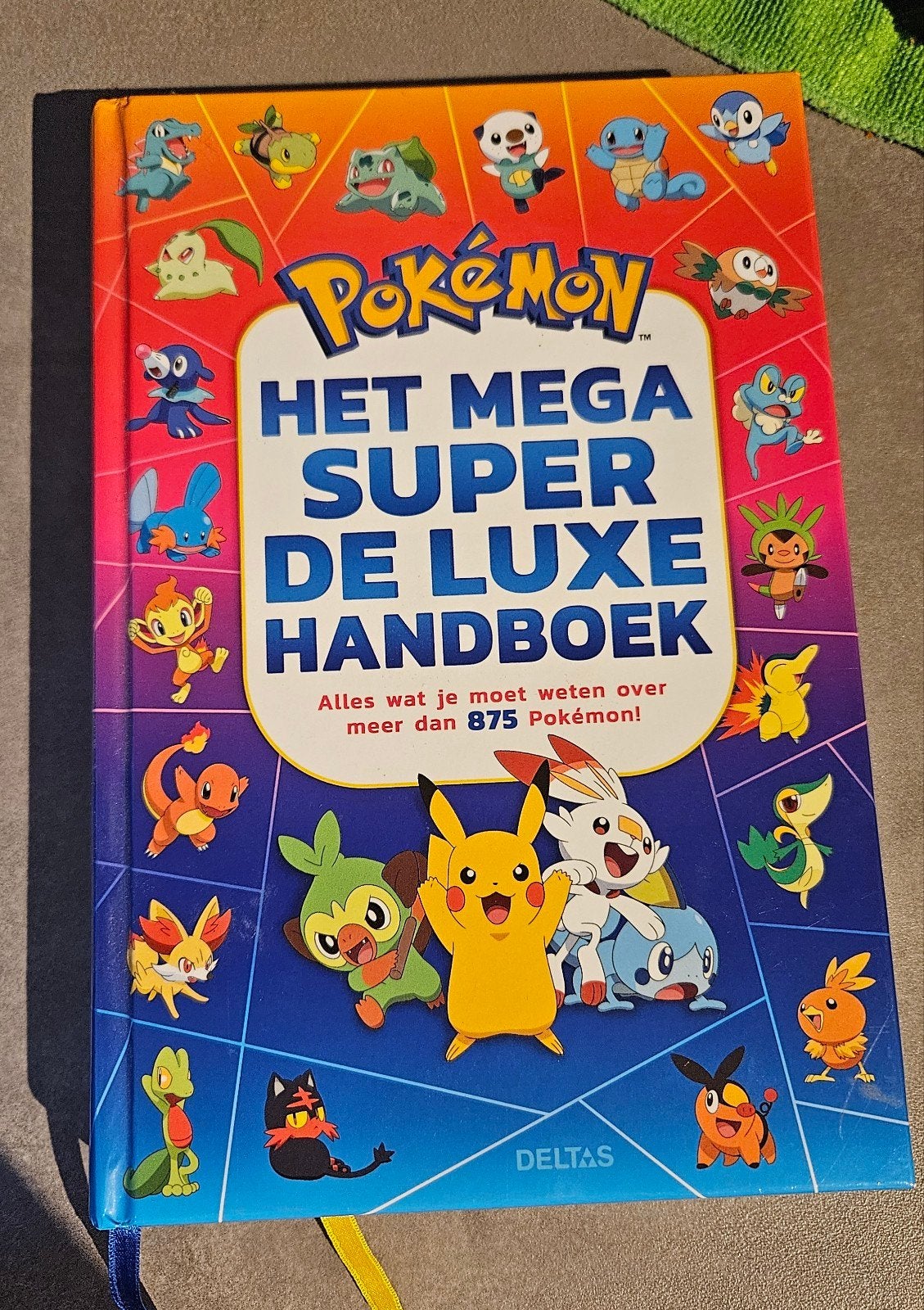 Pokémon Mega Super De Luxe Handboek - Meer dan 875 Pokémon, Ophalen of Verzenden, Zo goed als nieuw, DELTAS, Non-fictie