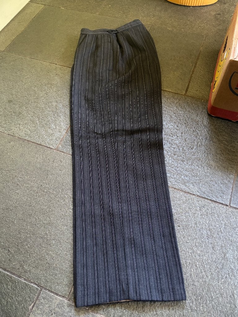 Vintage broek, Ophalen of Verzenden, Gedragen, Overige maten, Grijs