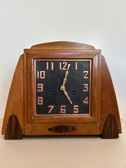Amsterdamse school pendule, Antiek en Kunst, Ophalen