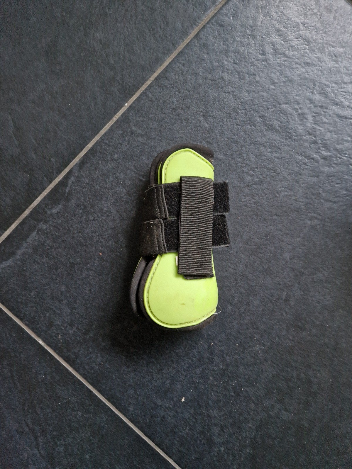 Groene peesbeschermers maat pony, Gebruikt, Overige merken, Ophalen of Verzenden, Peesbeschermers