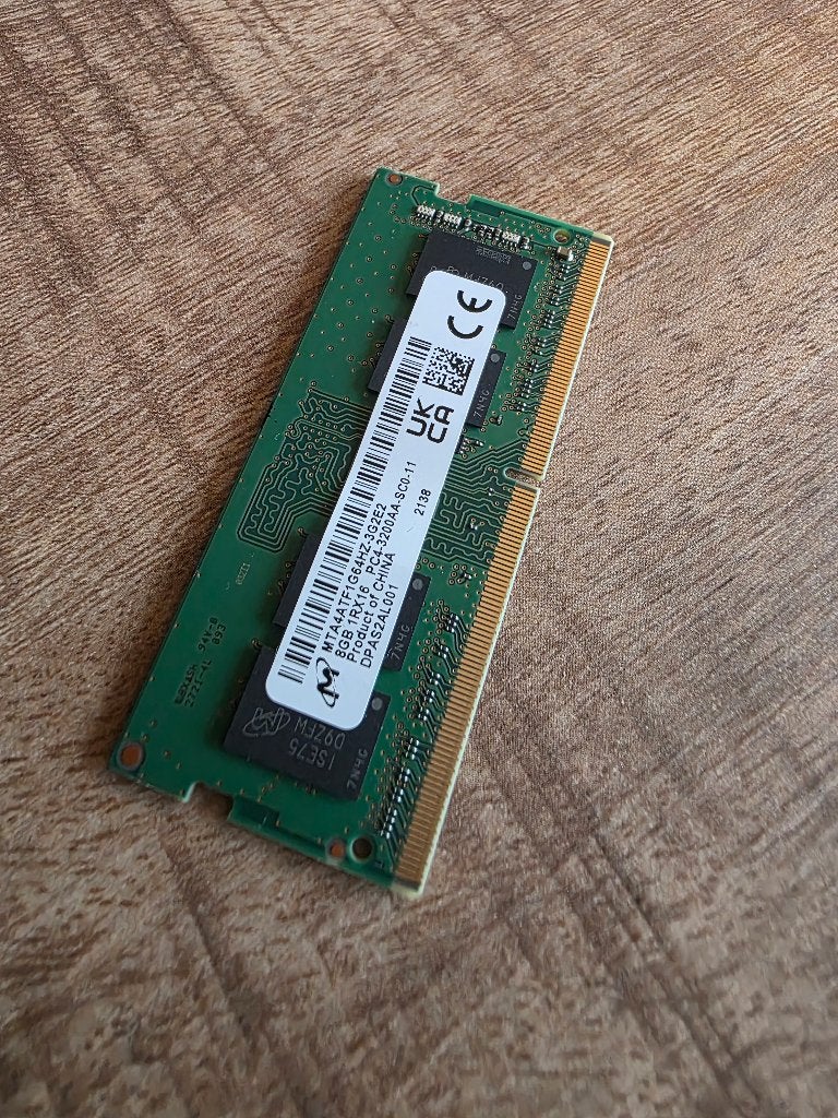 16GB (2x8) DDR4 3200 geheugenmodules SO-SIMM, Computers en Software, DDR4, Ophalen of Verzenden, Zo goed als nieuw, Laptop