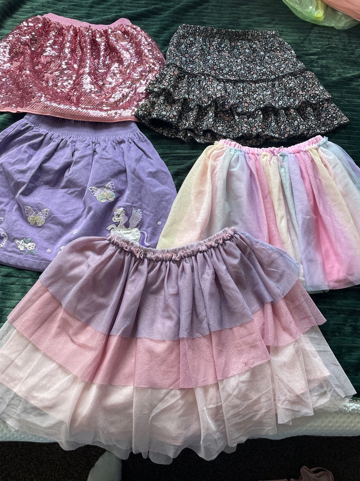 Set van 5 rokjes, maat 140/146, goede staat, Kleding | Dames, Ophalen of Verzenden, Gedragen, Meerkleurig