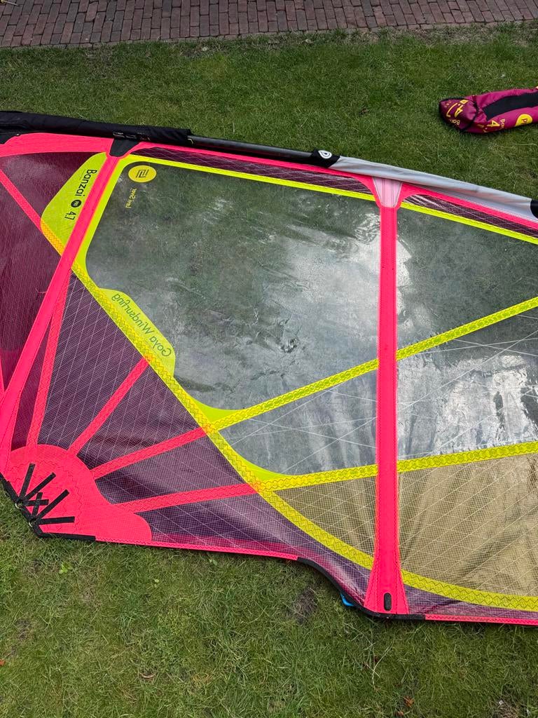 Goya Banzai 4.7 - 2019, Watersport en Boten, Windsurfen, Ophalen of Verzenden, Gebruikt, Zeil