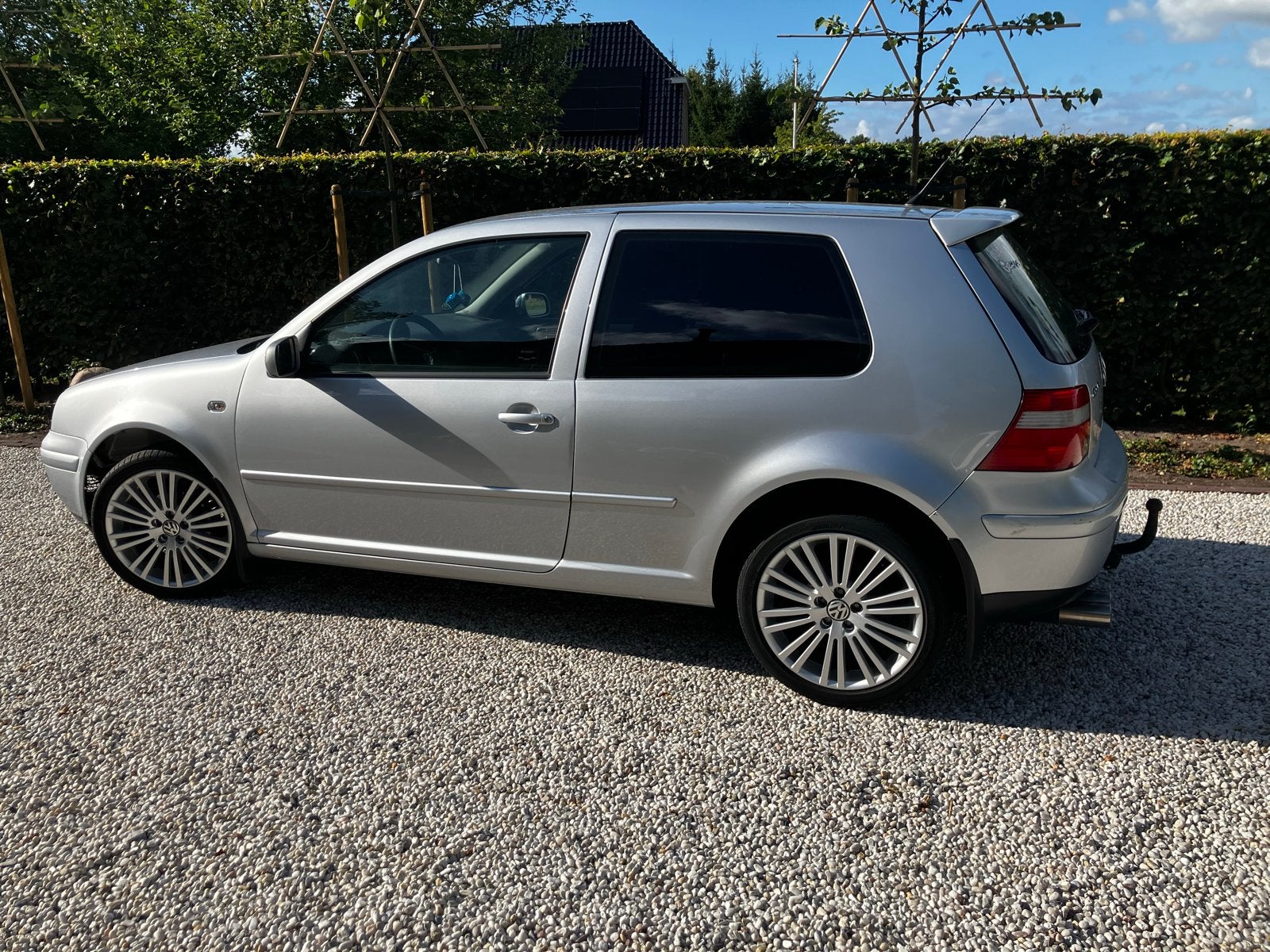 Volkswagen Golf 1.4 Ocean 55KW 2003 Grijs, Auto's, Voorwielaandrijving, 74 pk, Zwart, 49 €/maand