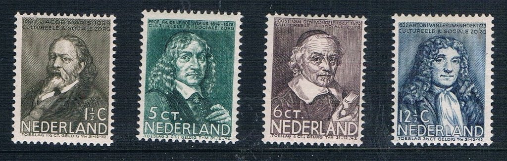 NVPH 296-299 postfris, Postzegels en Munten, Postzegels | Nederland, Verzenden, T/m 1940, Postfris