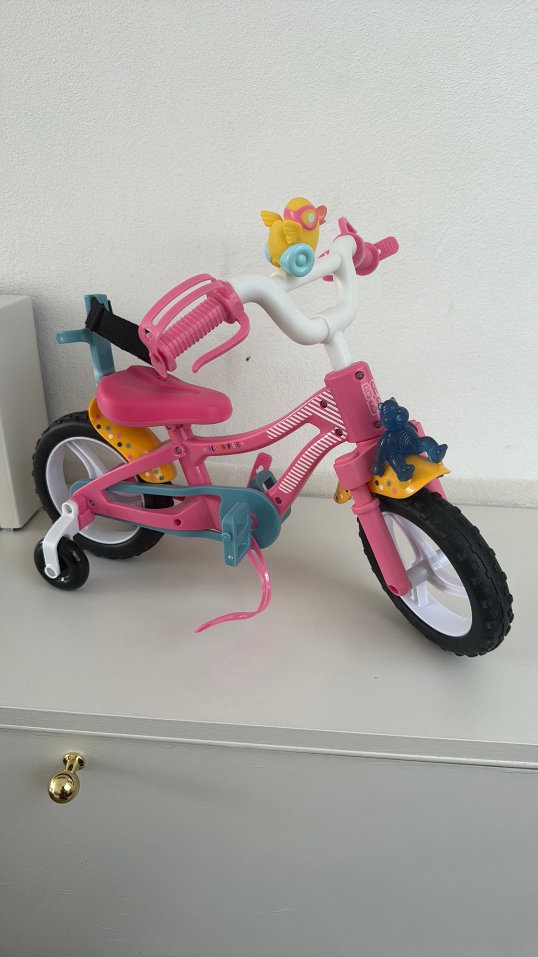 babyborn pop fiets, Ophalen of Verzenden, Zo goed als nieuw