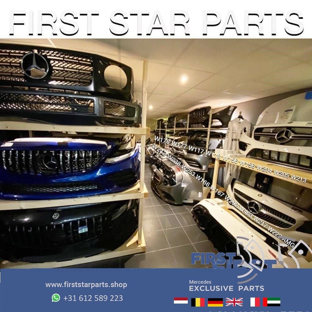 X290 W290 GT 43 53 4 DOORS COUPÉ AMG VOORBUMPER WIT COMPLEET, Gebruikt, -, Voor, Ophalen of Verzenden