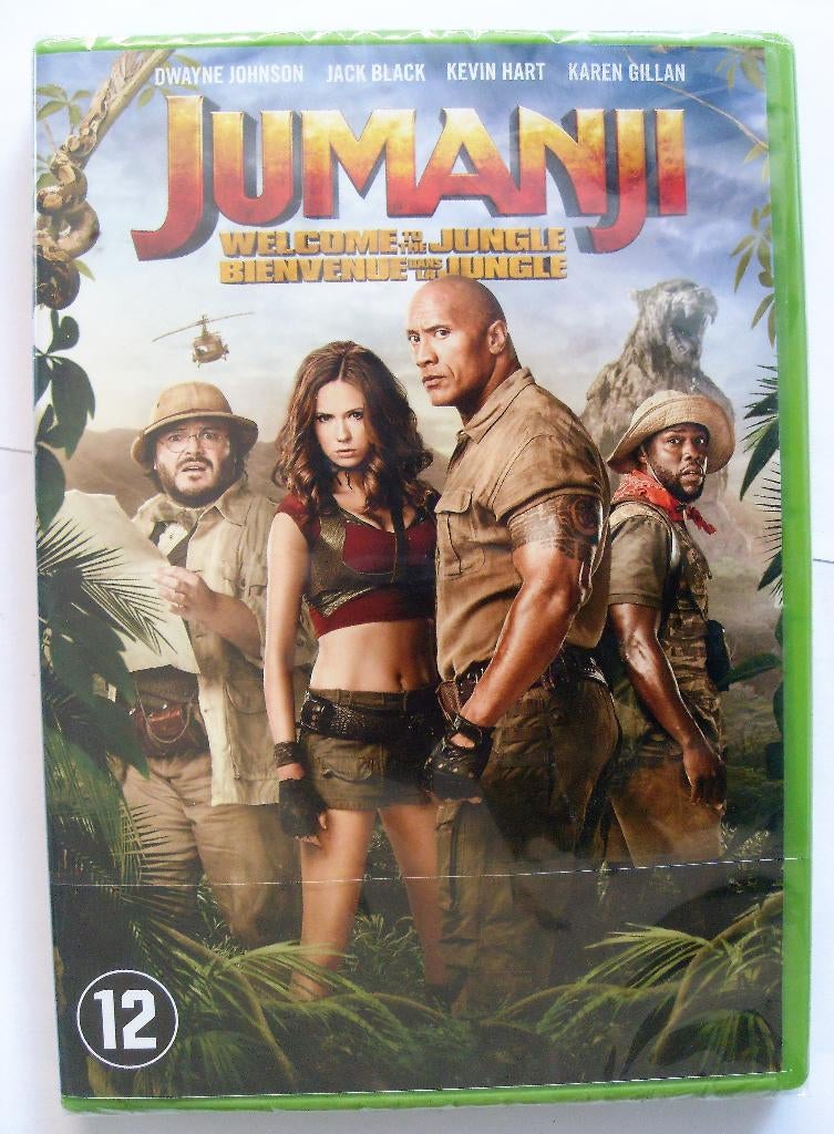 Jumanji 2 - Welcome to the jungle (originele dvd) NIEUW !!!, Vanaf 12 jaar, Ophalen of Verzenden, Nieuw in verpakking