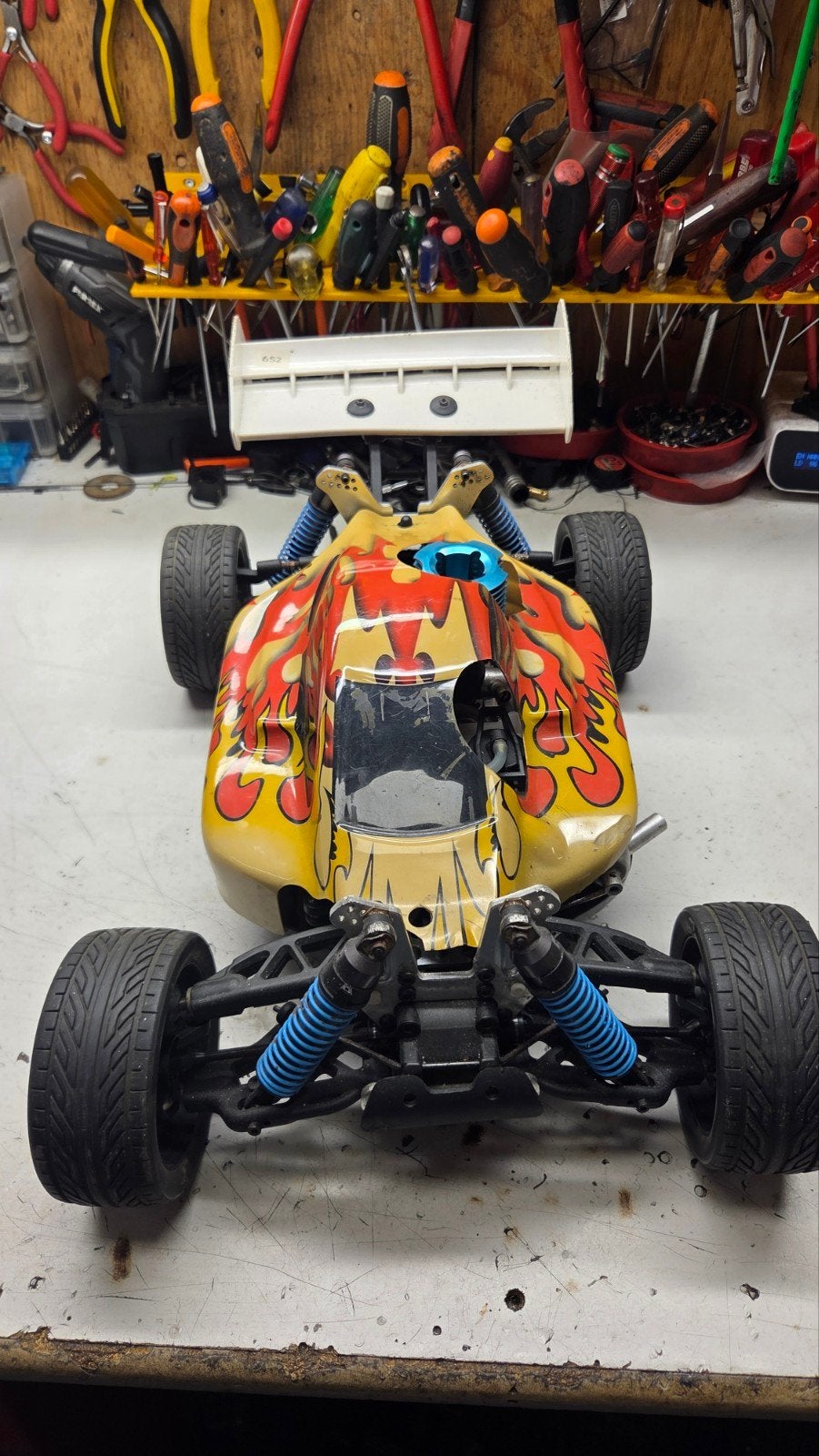 te koop mooie vrx, Gebruikt, Auto offroad, Ophalen of Verzenden, Schaal 1:8
