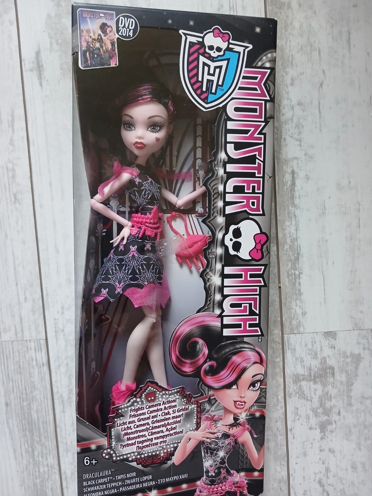 monster high frights camera action draculaura, Ophalen of Verzenden, Nieuw, Pop