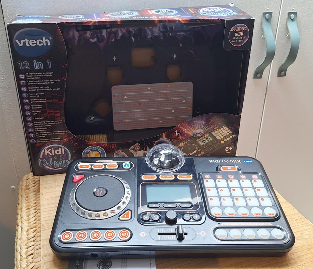 ZGAN VTech Kidi DJ mix met doos, Ophalen of Verzenden, Zo goed als nieuw