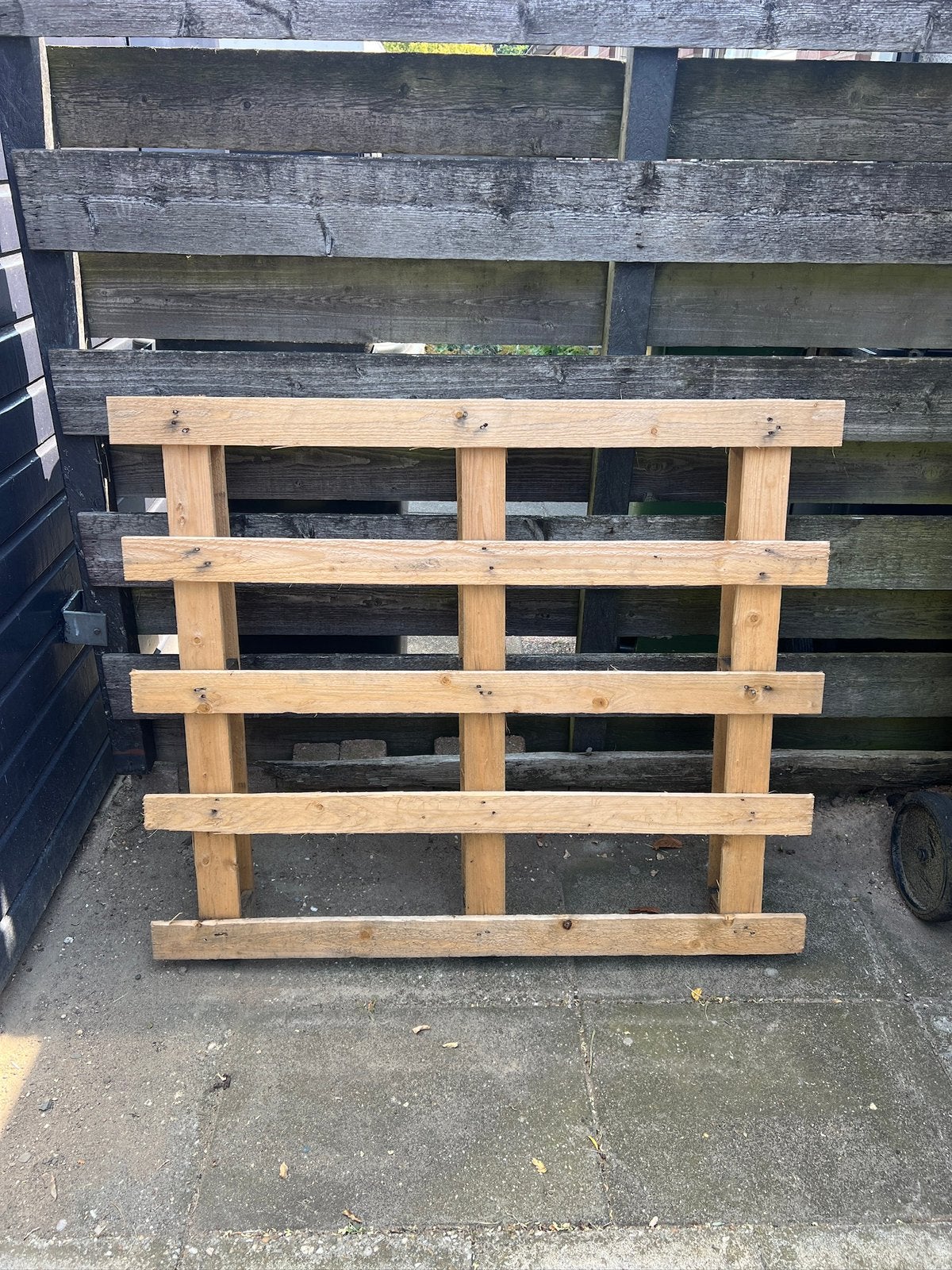 Gratis wegwerppallet zelf ophalen, Ophalen, Zo goed als nieuw, 50 mm of meer, Pallet