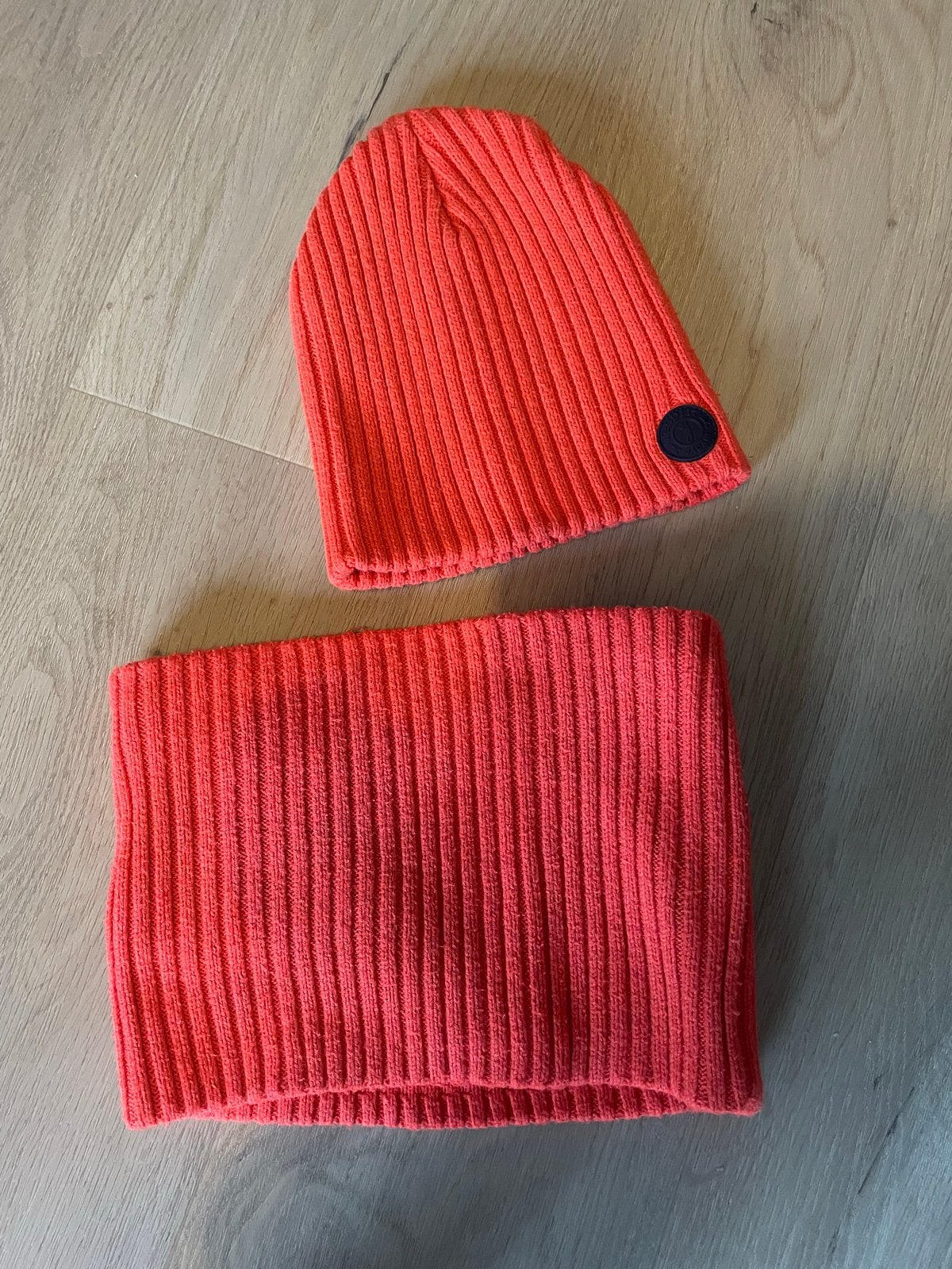 Oranje Muts en Sjaal Set voor Kinderen (4-6 jaar), Ophalen of Verzenden, Gebruikt, Jongen of Meisje