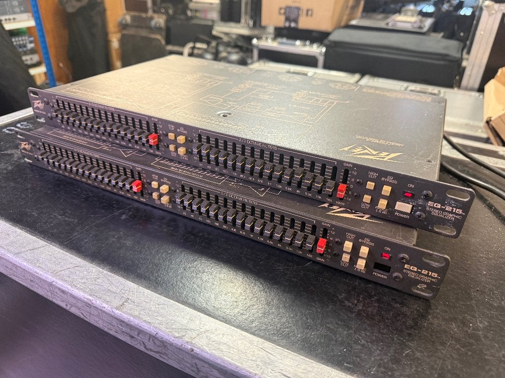 Peavey EQ-215 Stereo Equalizer (3 beschikbaar), Ophalen of Verzenden, Gebruikt, Equalizer