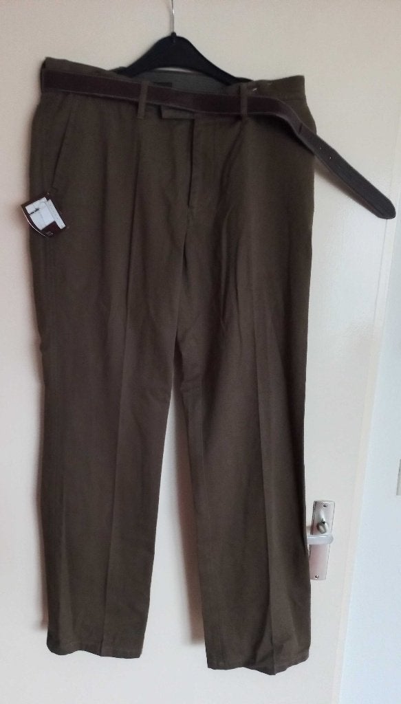 Nieuwe bruine Bartlett heren pantalon, Bruin, Maat 48/50 (M), Bartlett, Nieuw