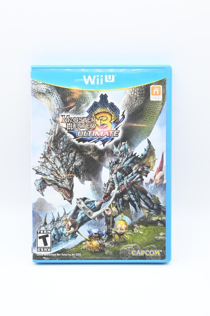 Monster Hunter 3 Ultimate - Nintendo Wii U, Spelcomputers en Games, Games | Nintendo Wii U, Gebruikt, Sport, 3 spelers of meer