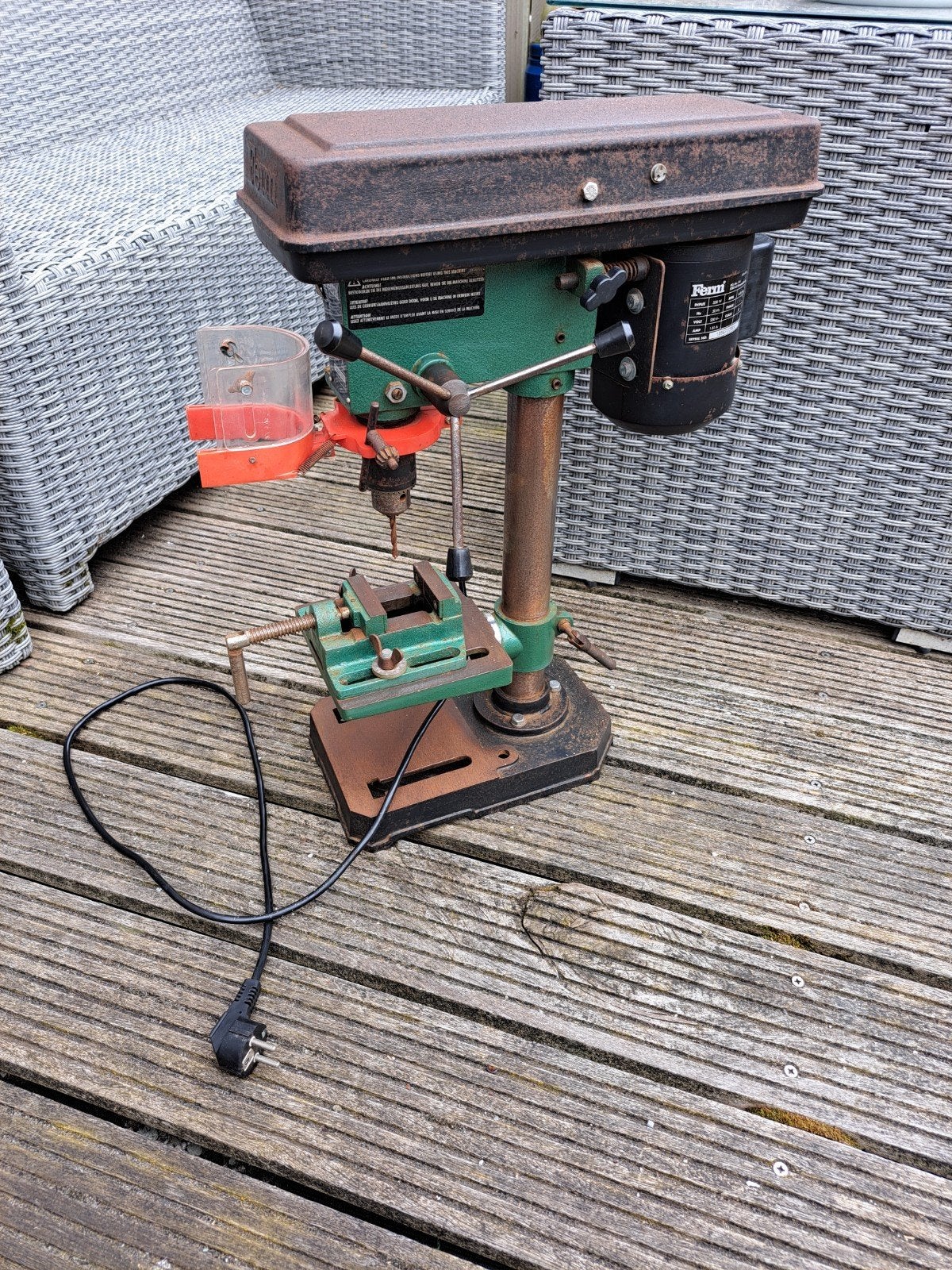 Ferm kolomboormachine, Ophalen, Gebruikt, Minder dan 400 watt, Kolomboormachine