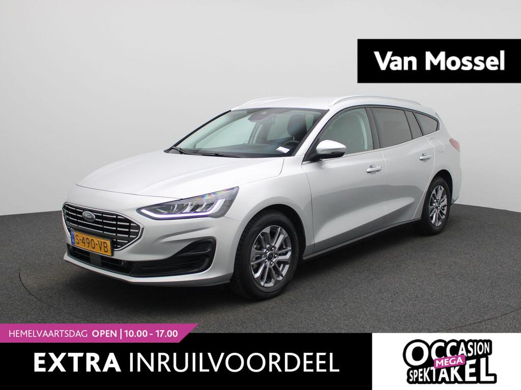 Ford Focus Wagon 1.0 EcoBoost Hybrid Titanium | Navigatie |, Auto's, Ford, Bedrijf, Te koop, Focus, ABS, Airbags, Airconditioning