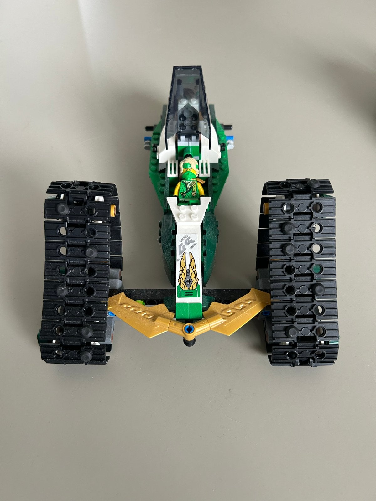 LEGO Ninjago 71817 Lloyd's Elementaire Kracht Mech, Lego, Ophalen of Verzenden, Zo goed als nieuw, Compleet