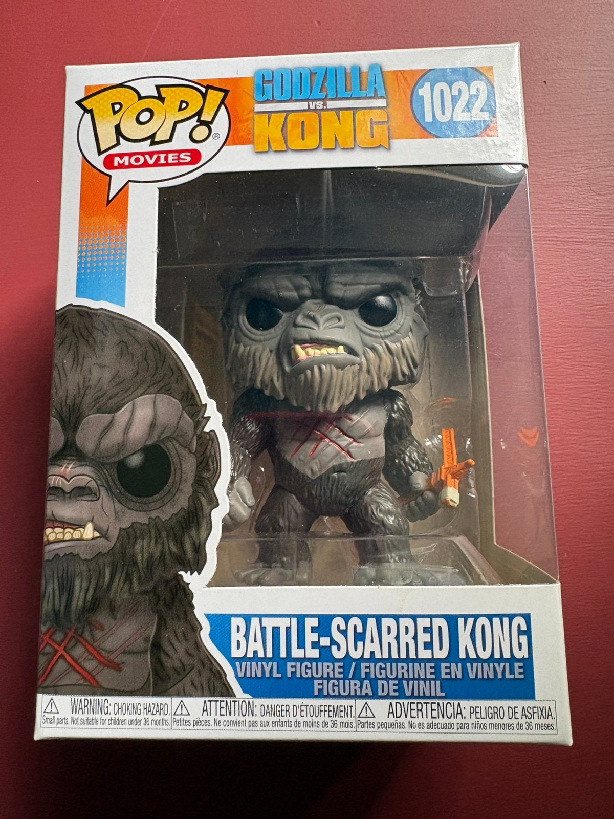Funko Pop! Battle scarred Kong, Ophalen of Verzenden, Gebruikt