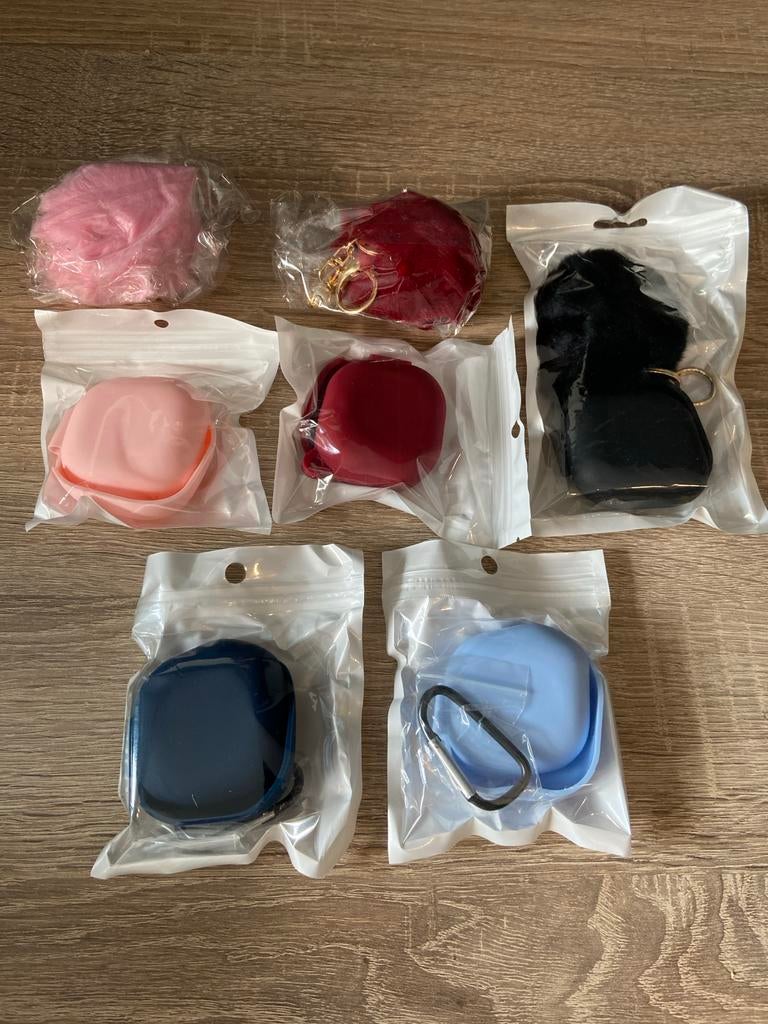 Diverse Hoesjes voor Draadloze Oortjes - Nieuw, Ophalen, Nieuw, Bescherming