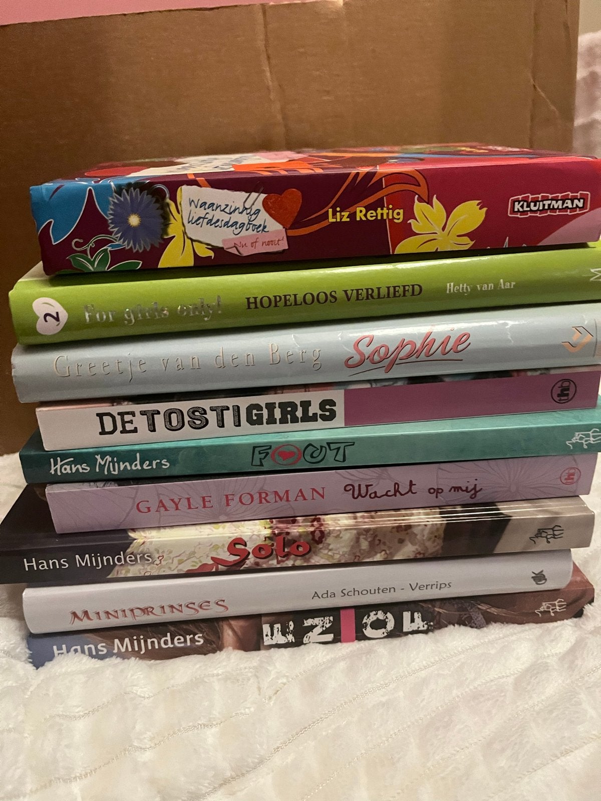 Boekenpakket: 9 Jeugdboeken van diverse auteurs, Ophalen of Verzenden, Gelezen, Nederland
