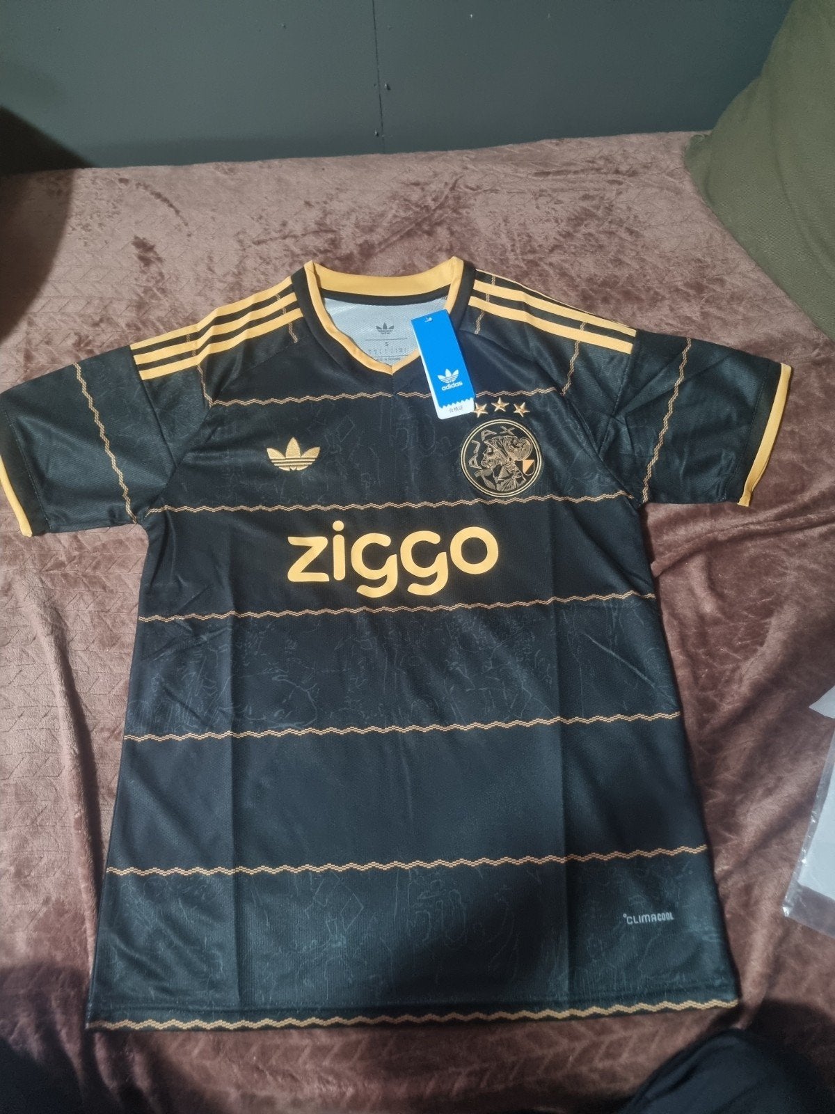 Ajax uitshirt 2026/27 Maten: S,M,L,2XL, Zwart, Nieuw, Overige maten, Ophalen of Verzenden