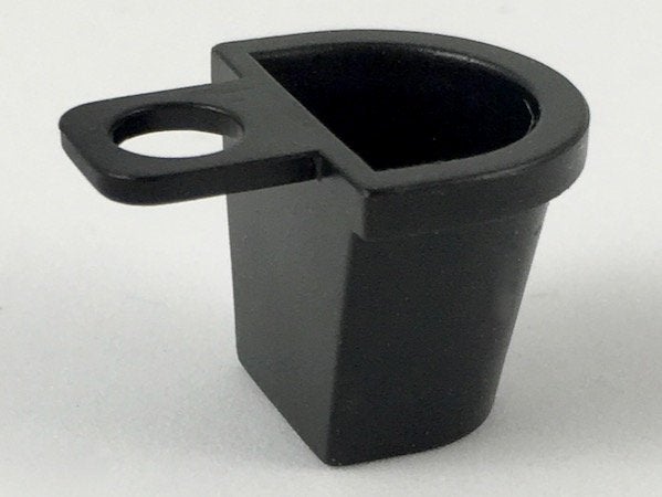 Lego Black Minifigure Container D-Basket, Gebruikt, Lego, Accessoire, Ophalen of Verzenden