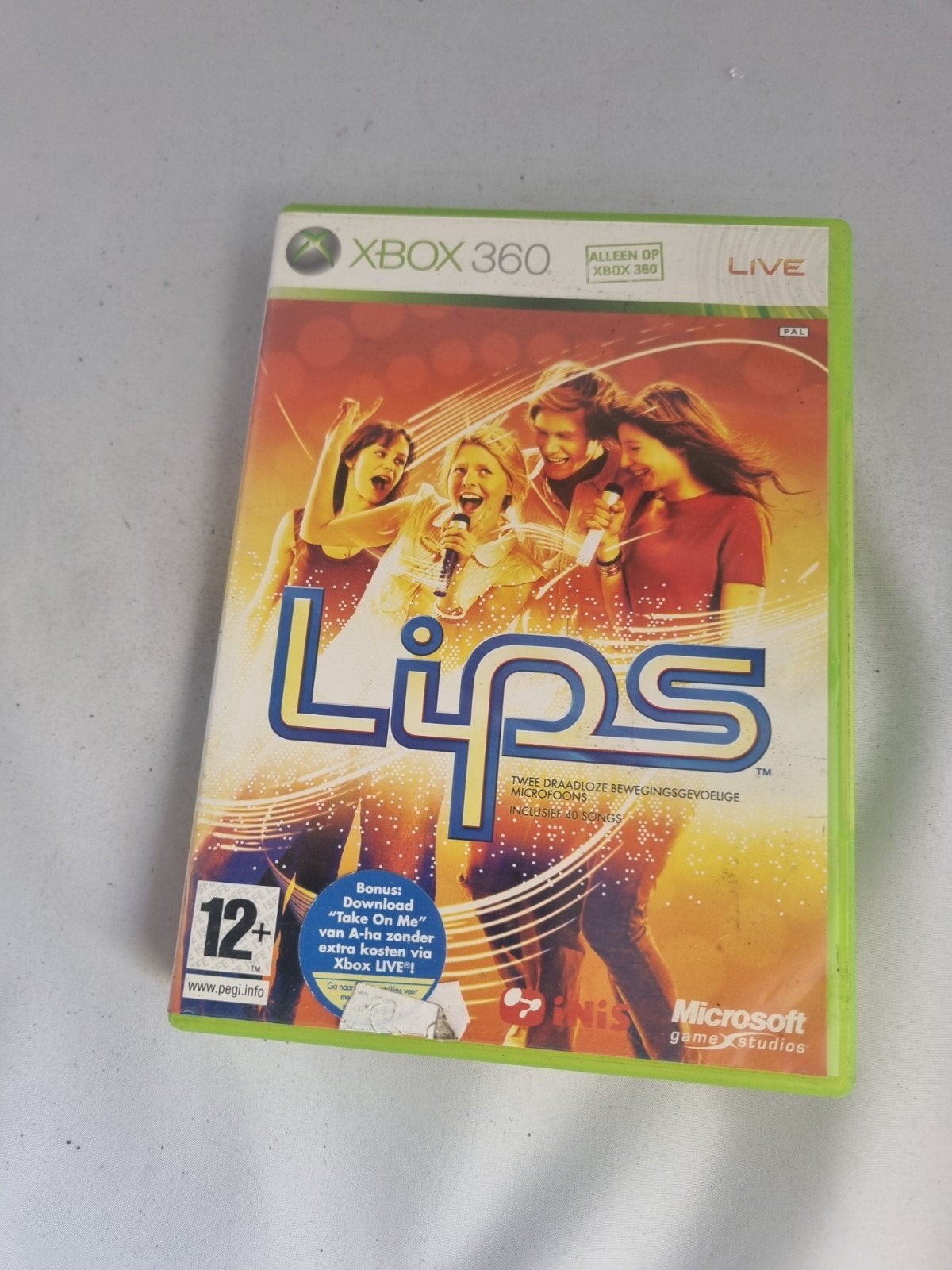 Lips Xbox 360 - Karaoke Game, Spelcomputers en Games, Games | Xbox 360, Gebruikt, Muziek, 2 spelers, Vanaf 12 jaar, Eén computer