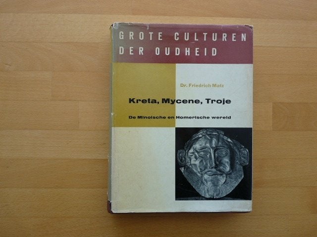 Kreta, Mycene, Troje, Friedrich Matz, de Minoïsche en, Ophalen of Verzenden, Gelezen, Europa