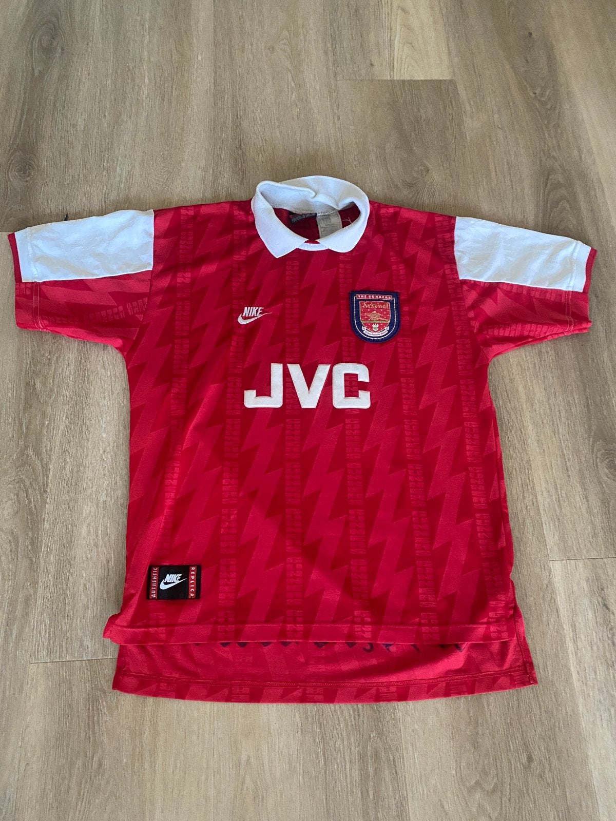 Zeldzaam Arsenal thuisshirt Dennis Bergkamp tijdperk - Maat, Ophalen of Verzenden