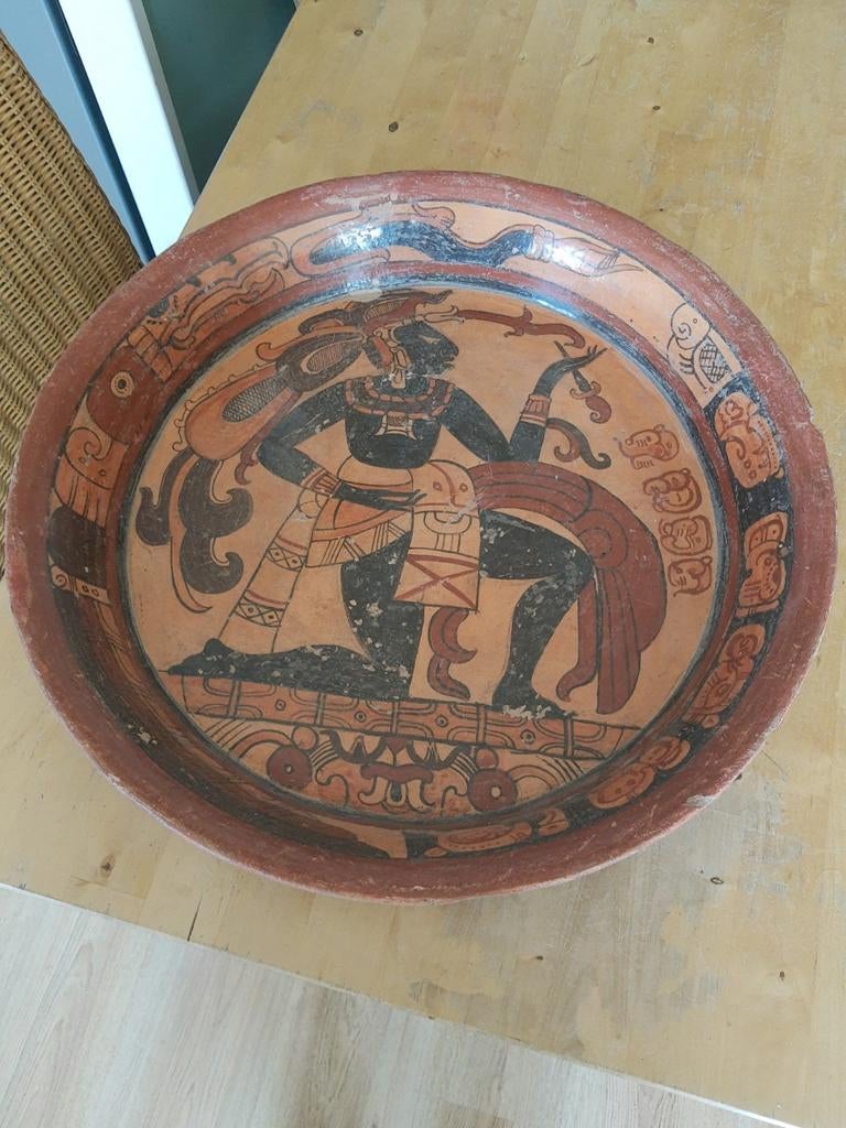 Prachtig Tikal stijl replica bord‼️🔴SALE, Ophalen of Verzenden