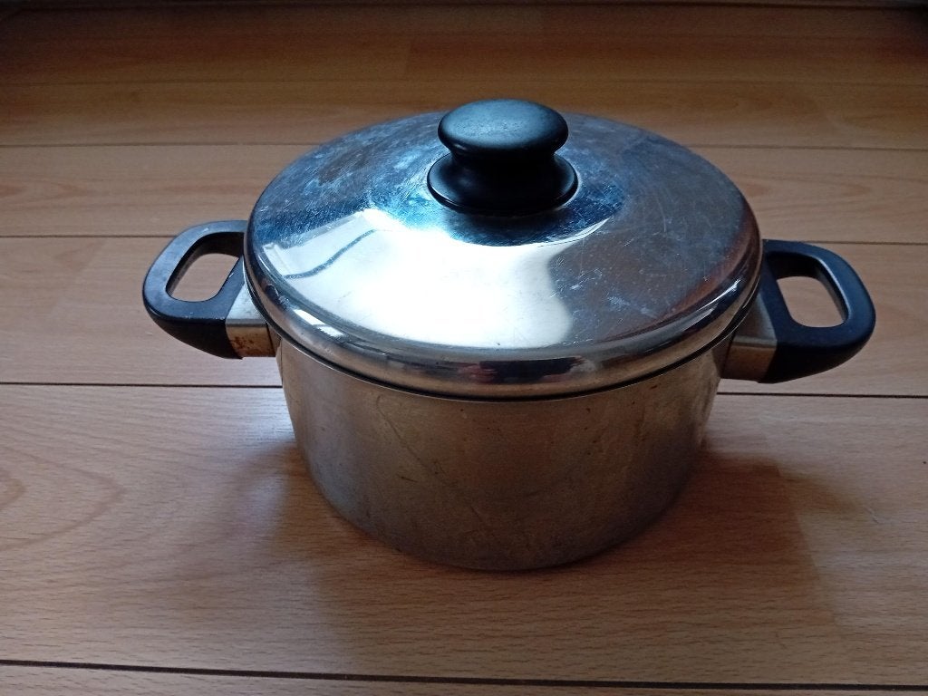 Pan, Gebruikt, Ophalen of Verzenden, Rvs, Kookpan