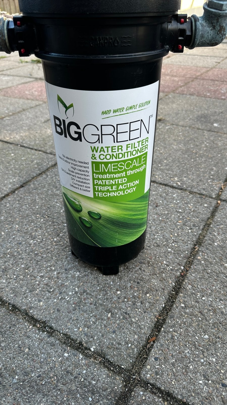 Big Green Kalk Preventie/Waterfilter, Ophalen, Gebruikt, Overige typen