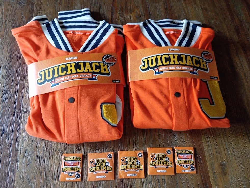 2 x Juich Jack Jumbo W.K. Voetbal 2026 Maat L/XL en maat XXL, Verzamelen, Verzenden, Nieuw, Feyenoord, Shirt