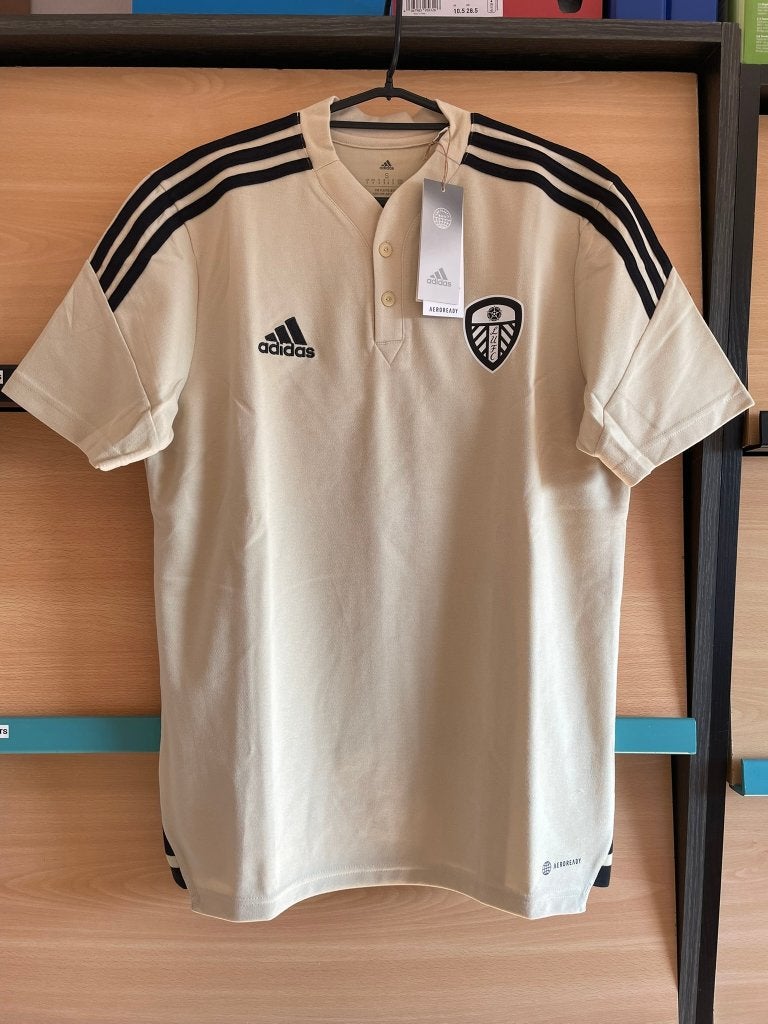 Leeds United Adidas T-Shirt Maat S Nieuw, Beige, Nieuw, Ophalen of Verzenden, Adidas