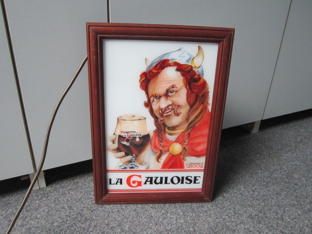 GAULOISE BIER LICHTRECLAME, Ophalen, Zo goed als nieuw, Overige typen, Overige merken