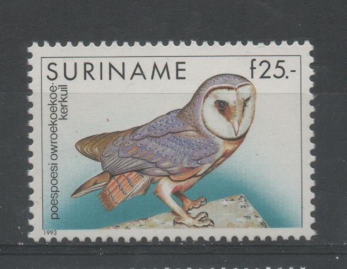 Á614 Suriname 758 postfris Vogels, Postzegels en Munten, Postzegels | Suriname, Verzenden, Postfris