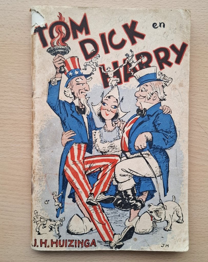 Boekje Tom Dick en Harry - J.H.Huizinga (uit 1944), Verzamelen, Verzenden, Gebruikt