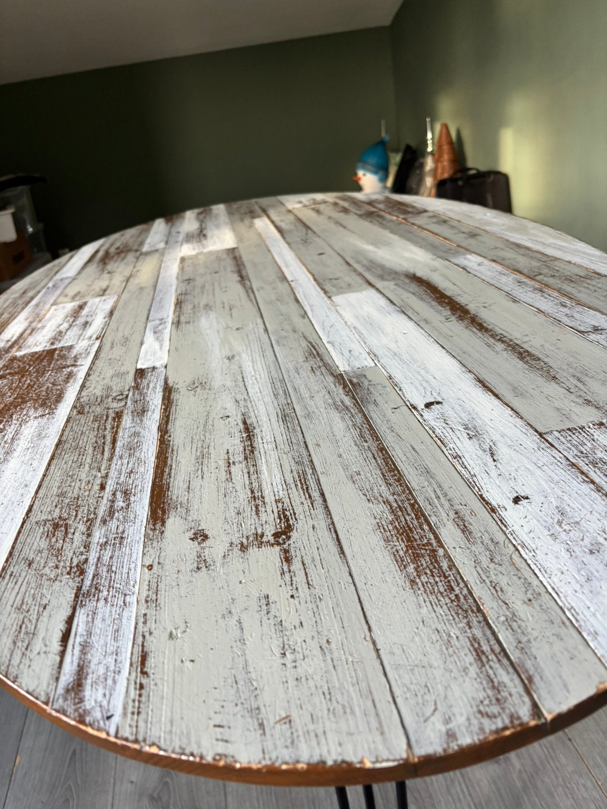 Ovale eettafel, Ophalen, Gebruikt
