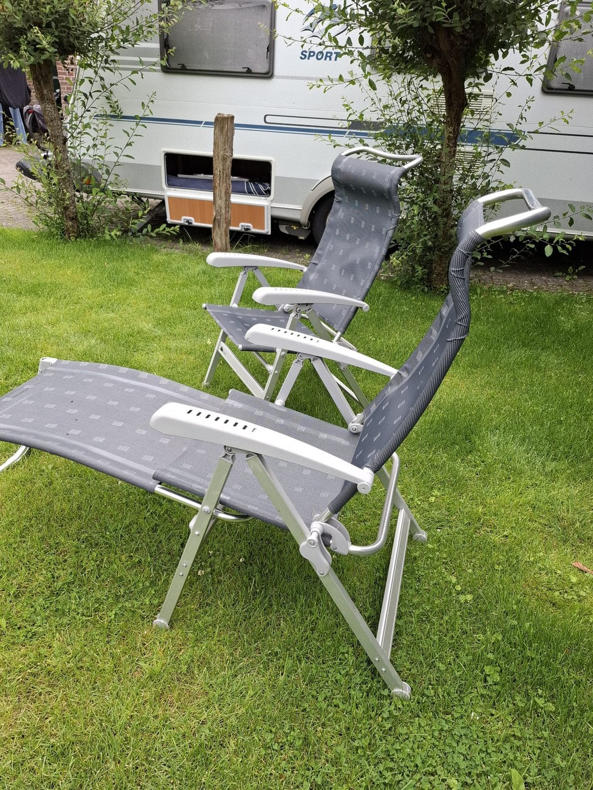 Dukdalf 8 standen stoel, Ophalen of Verzenden, Zo goed als nieuw, Campingstoel