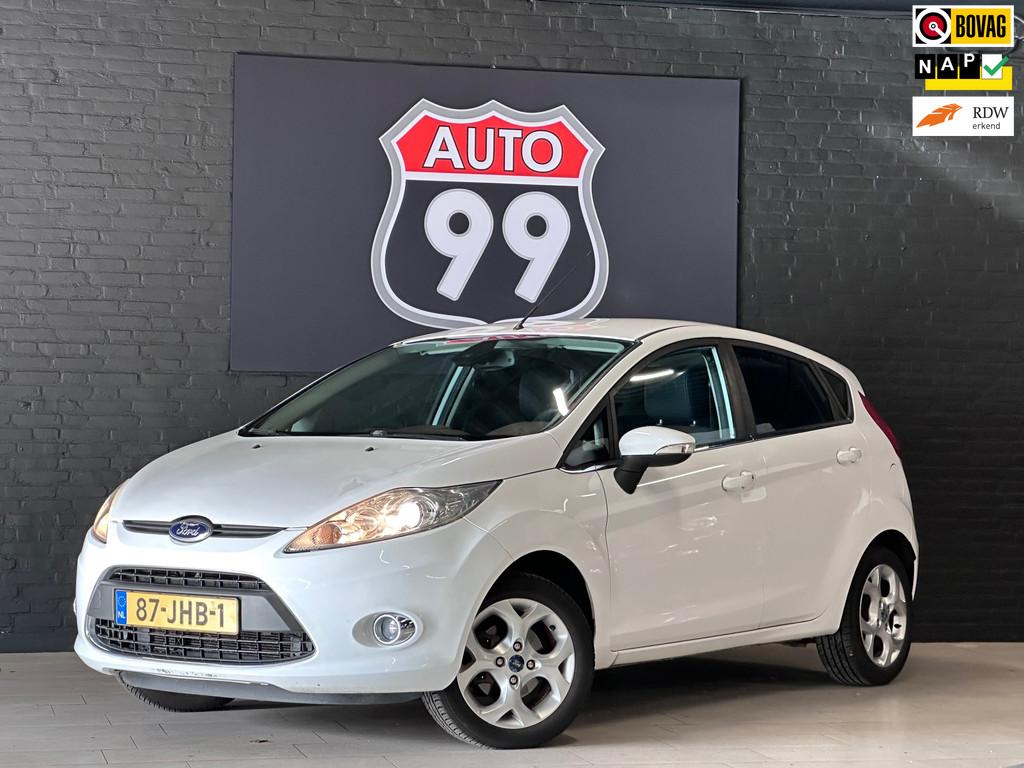 Ford Fiesta 1.6 Titanium CLIMA / CRUISE / ELEKT RAMEN, Voorwielaandrijving, 1596 cc, Stof, Parkeersensor