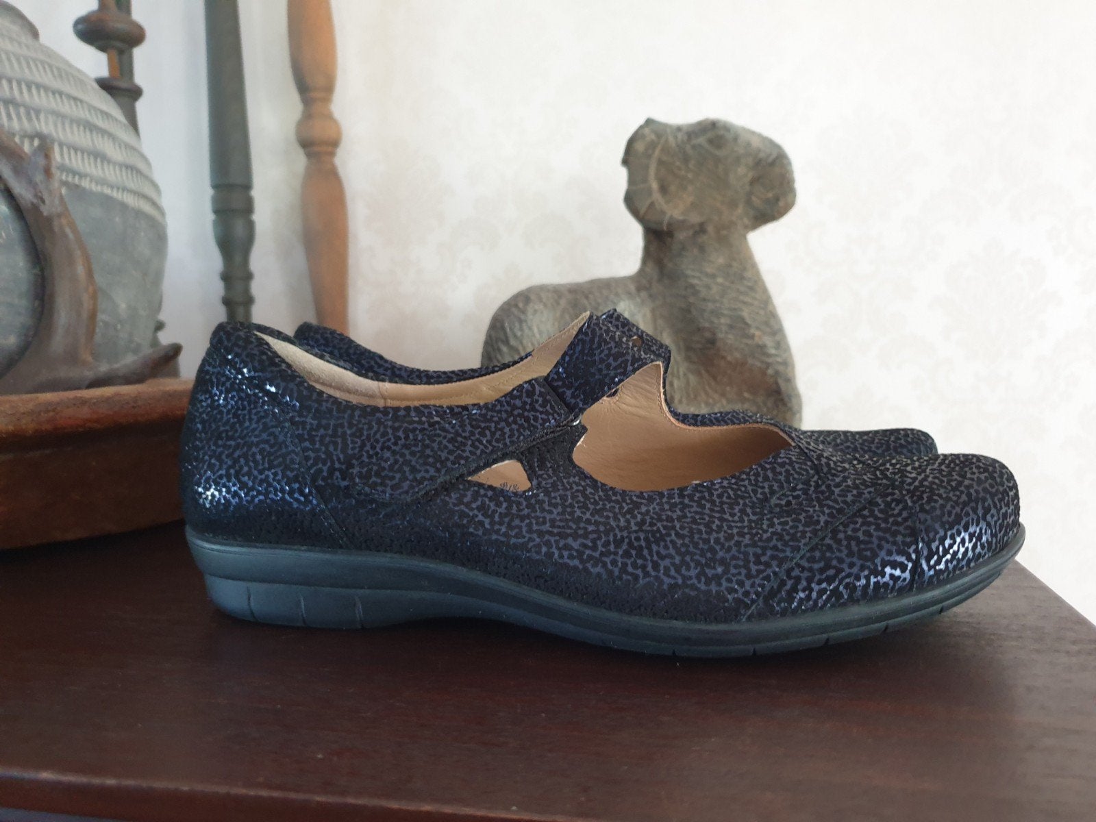 Nieuwe dames schoenen van Durea maat 7,5 H leest, Durea, Blauw, Nieuw, Ophalen of Verzenden