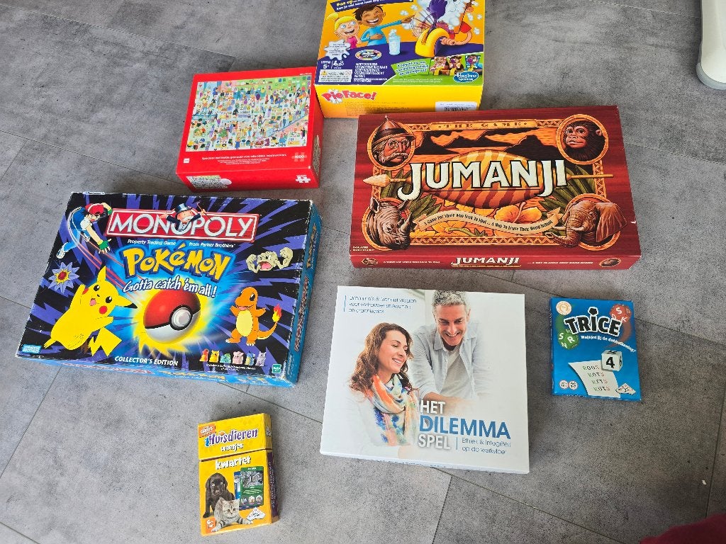 Verschillende Bordspellen, Ophalen of Verzenden, Gebruikt