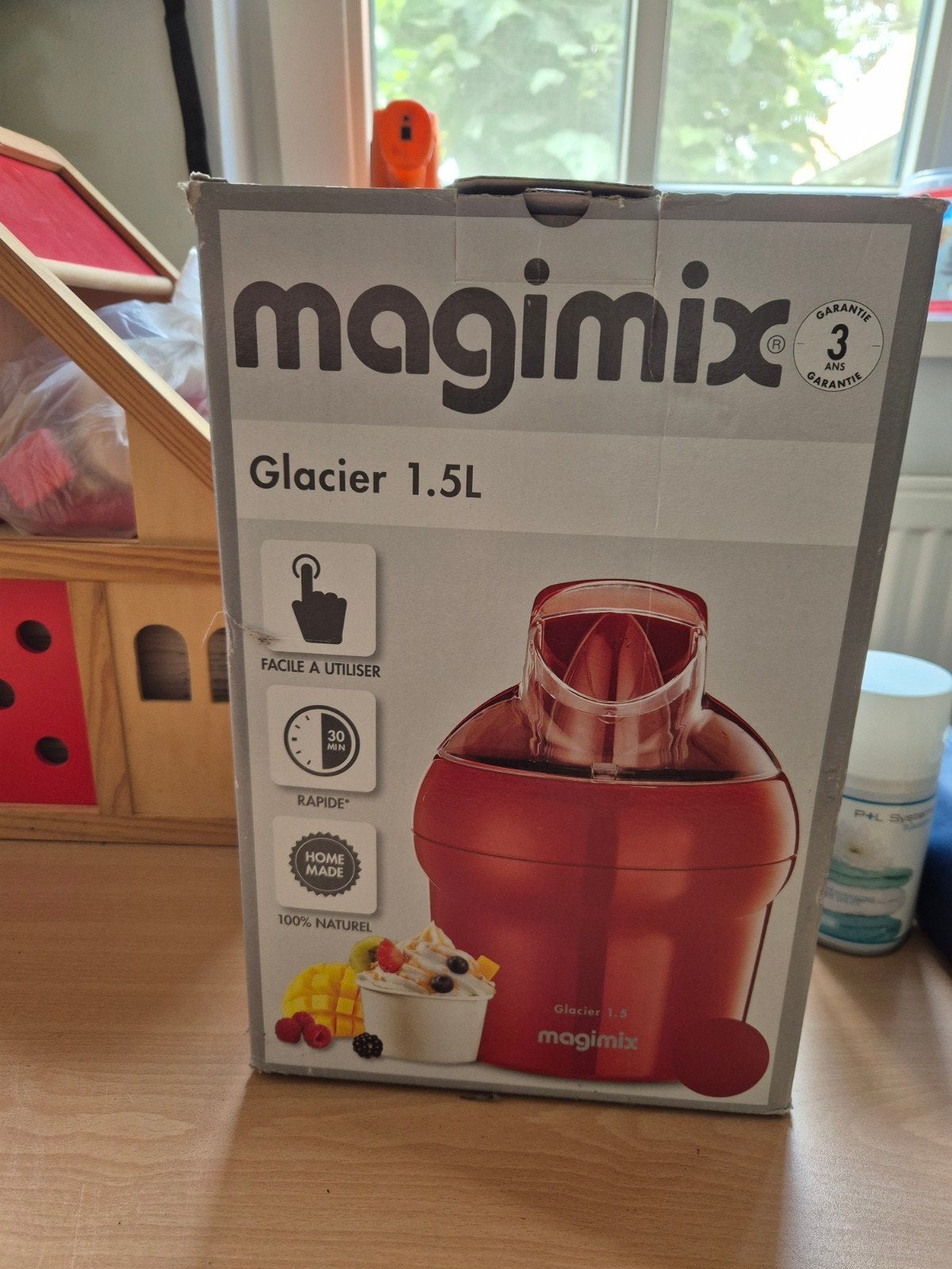Magimix Glacier 1.5L IJsmachine - Nieuw in doos, Ophalen, Nieuw
