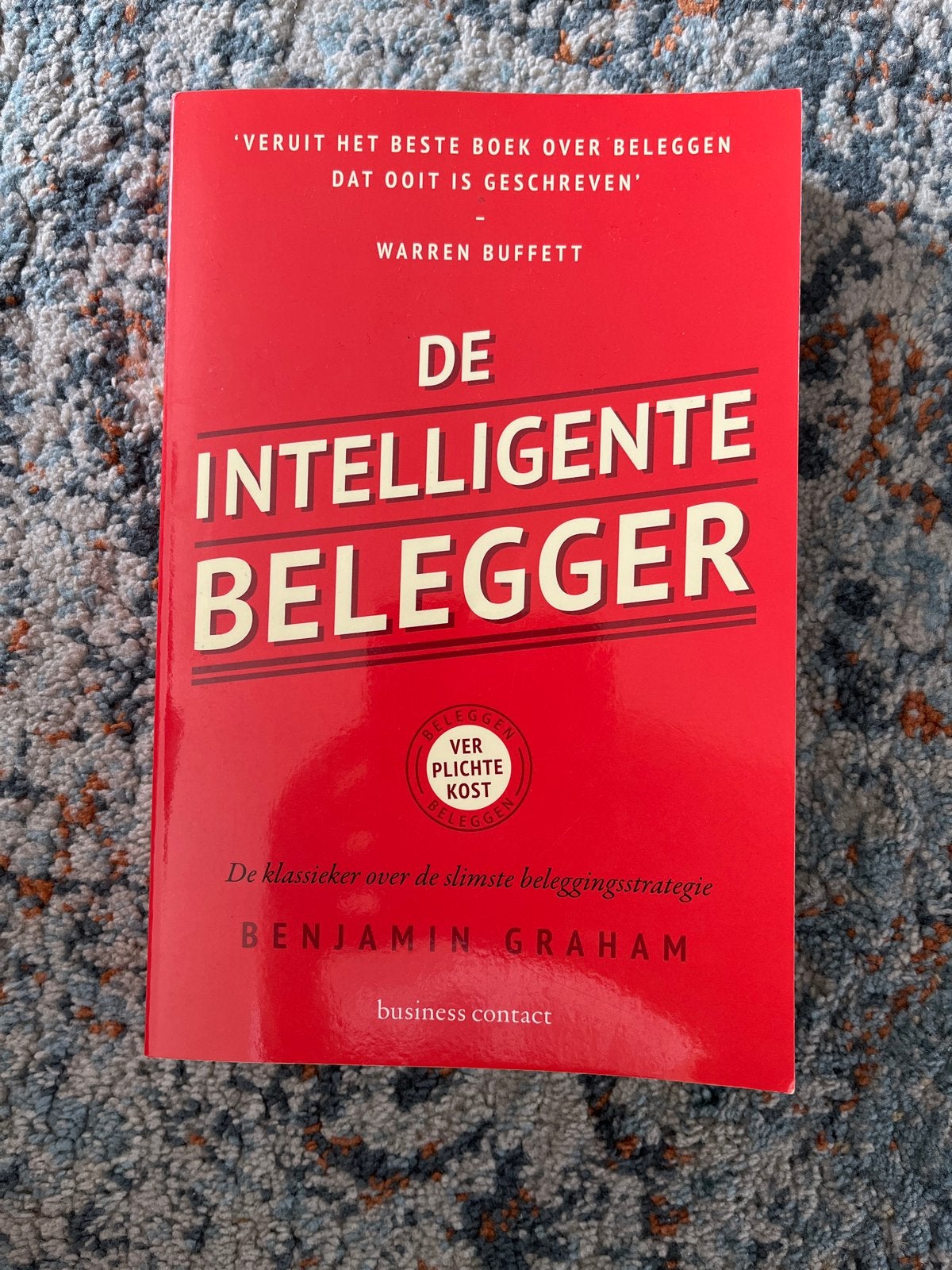 De Intelligente Belegger - Benjamin Graham, Boeken, Ophalen of Verzenden, Zo goed als nieuw, Geld en Beleggen