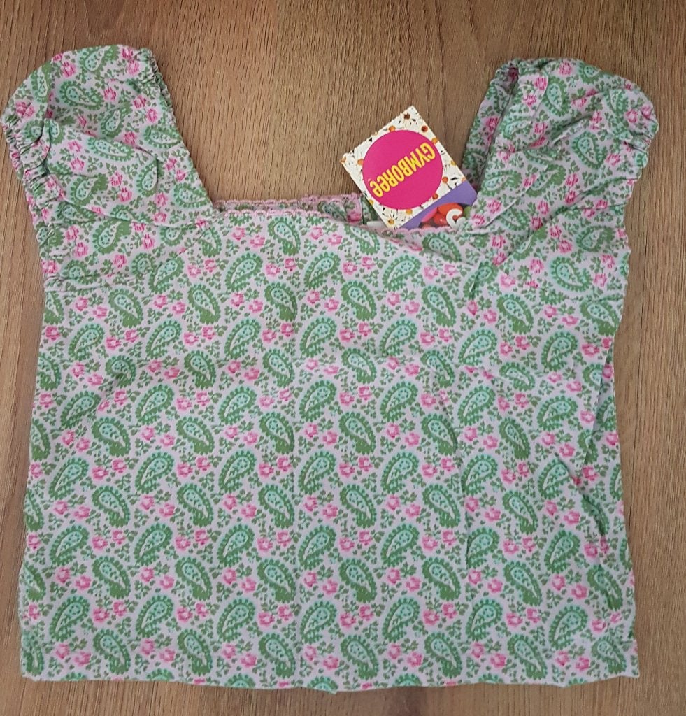 Gymboree paisley top maat 98 *NIEUW* (0517) a, Meisje, Gymboree, Nieuw, Ophalen of Verzenden